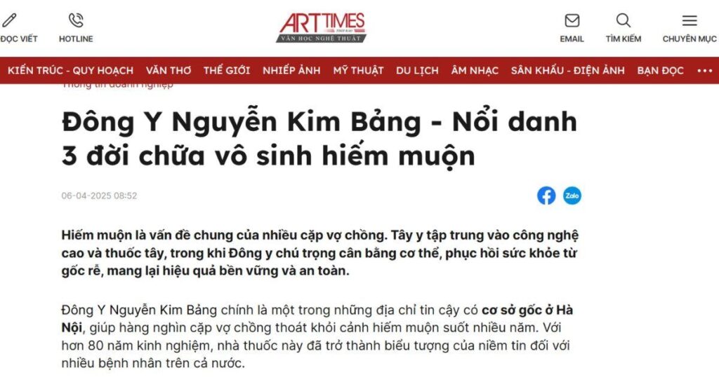 Báo chí nói gì về lương y & phòng khám?