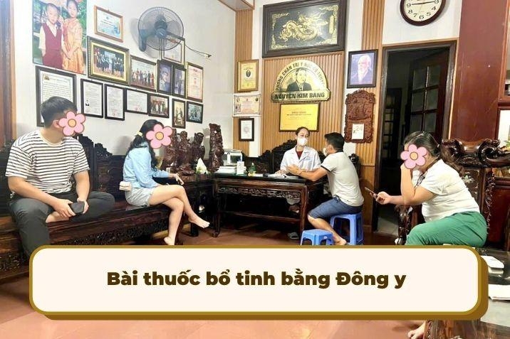 Bài thuốc bổ tinh bằng Đông y