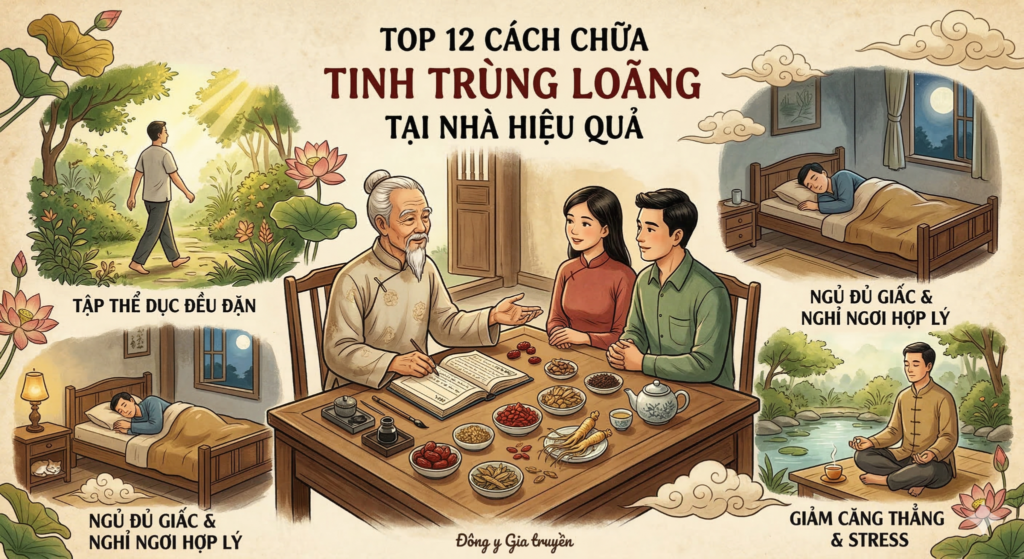 Cách chữa tinh trùng loãng hiệu quả cho cặp vợ chồng
