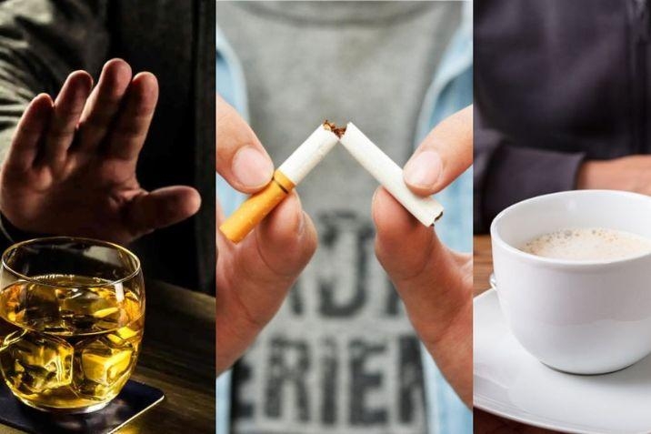 Bỏ thuốc lá và hạn chế rượu bia
